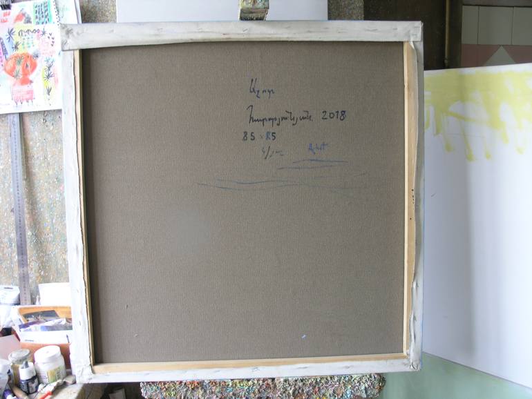 Original Contemporary Abstract Painting by Ashot Harutyunyan