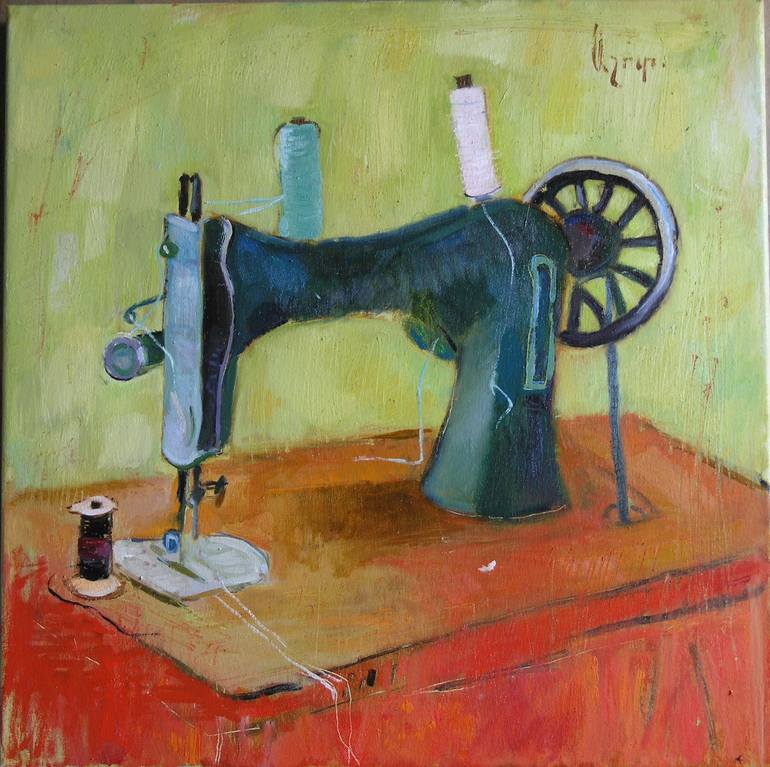 Original Expressionism Geometric Paintings by Ashot Harutyunyan