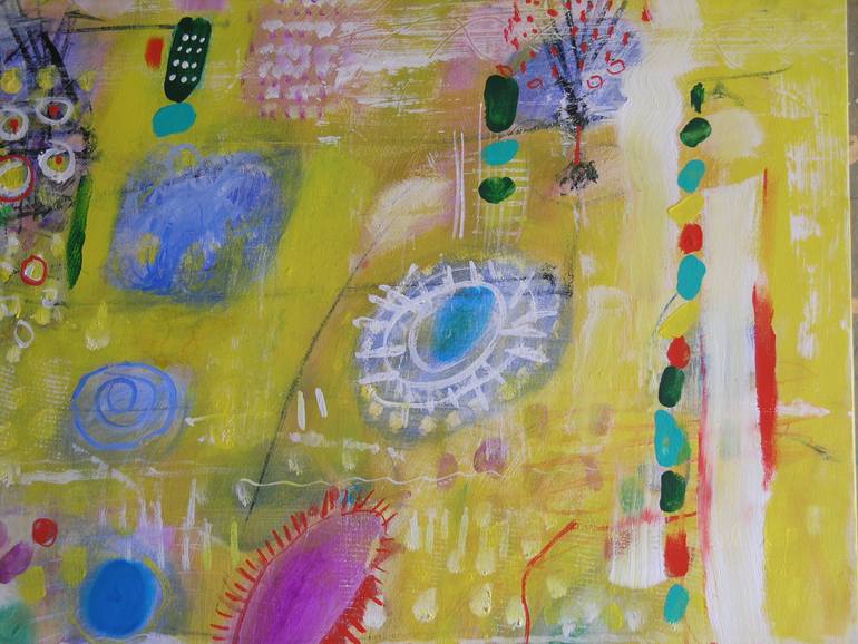 Original Abstract Expressionism Abstract Painting by Ashot Harutyunyan
