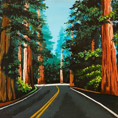 Street in the Redwoods thumb