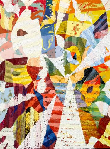 Original Abstract Expressionism Abstract Paintings by Miguel Sopena