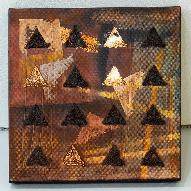 Original Abstract Expressionism Abstract Painting by Miguel Sopena