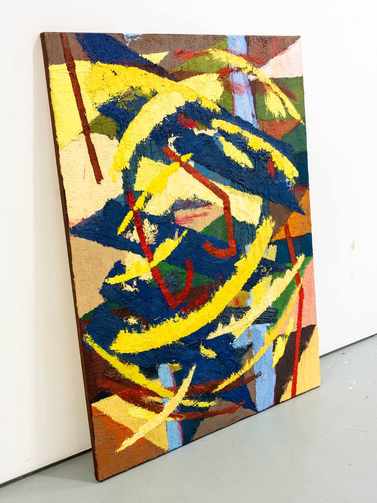 Original Expressionism Abstract Painting by Miguel Sopena