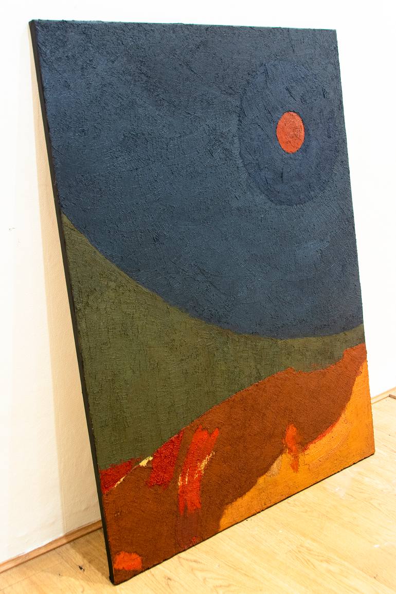 Original Abstract Expressionism Abstract Painting by Miguel Sopena