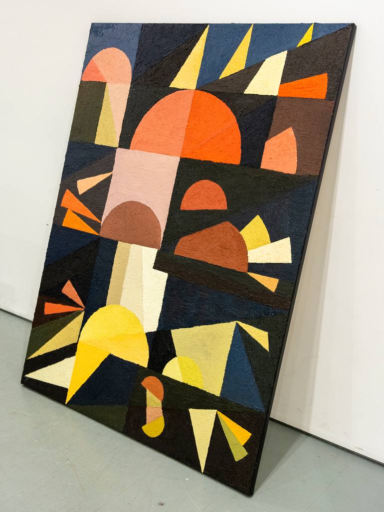 Original Expressionism Abstract Painting by Miguel Sopena