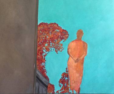 Original Abstract Expressionism Men Paintings by Susana Mj Santos