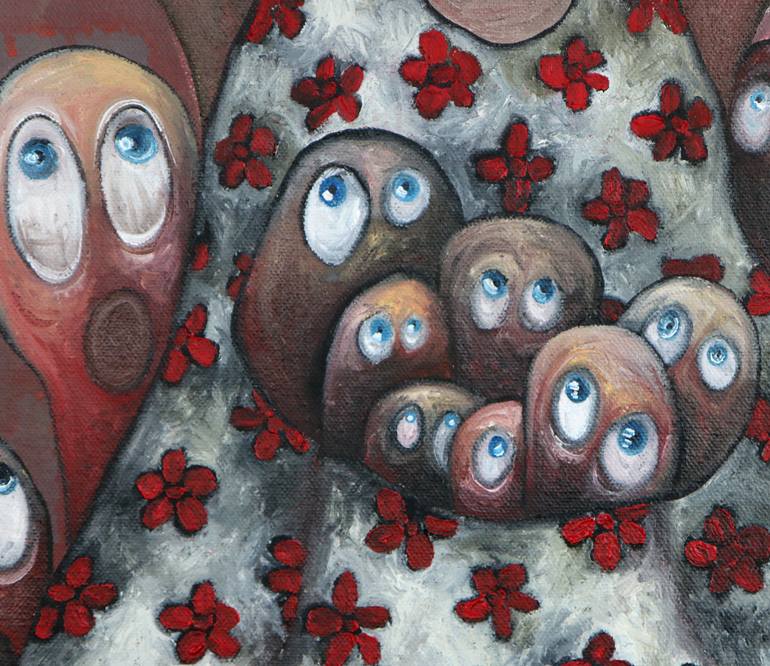 Original Figurative Landscape Painting by Lotte Teussink