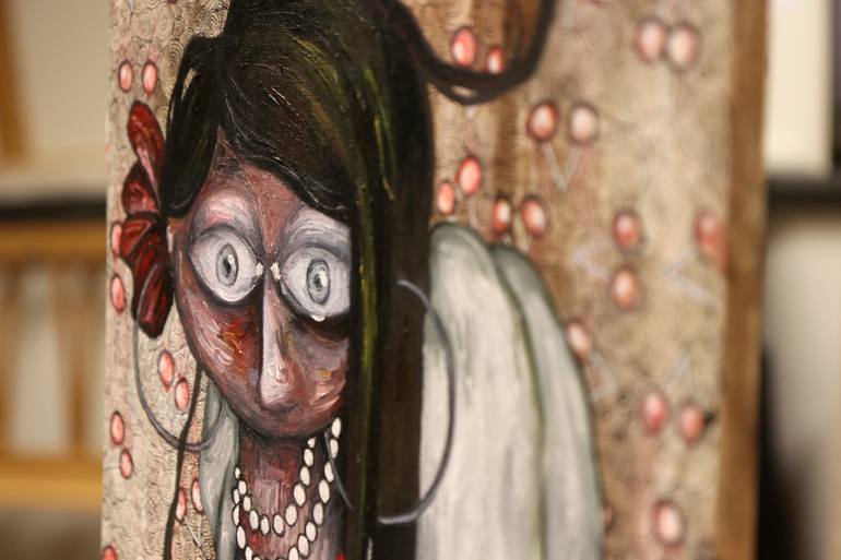 Original Figurative People Painting by Lotte Teussink