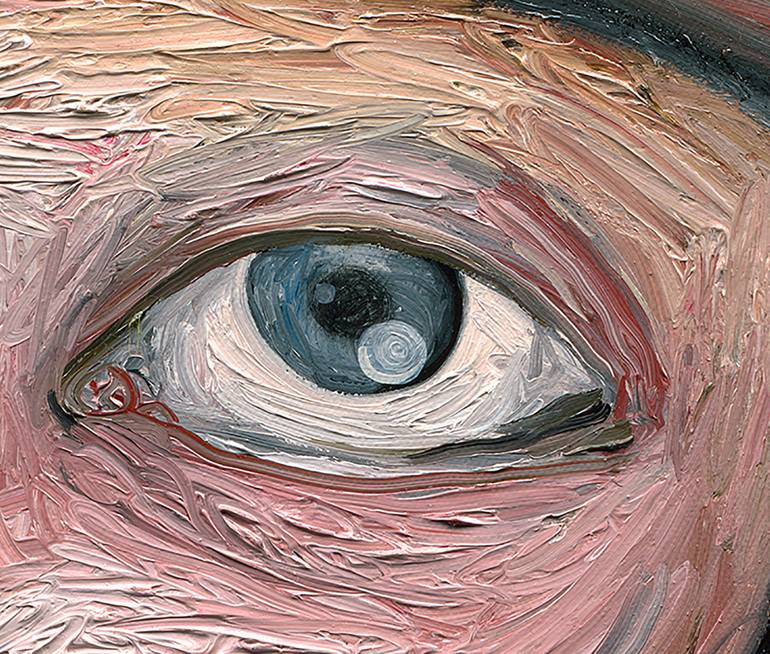 Original Figurative People Painting by Lotte Teussink