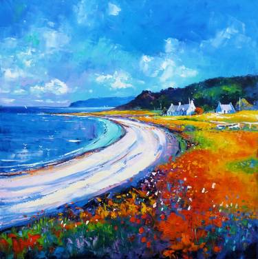 Original Beach Paintings by Jean Feeney