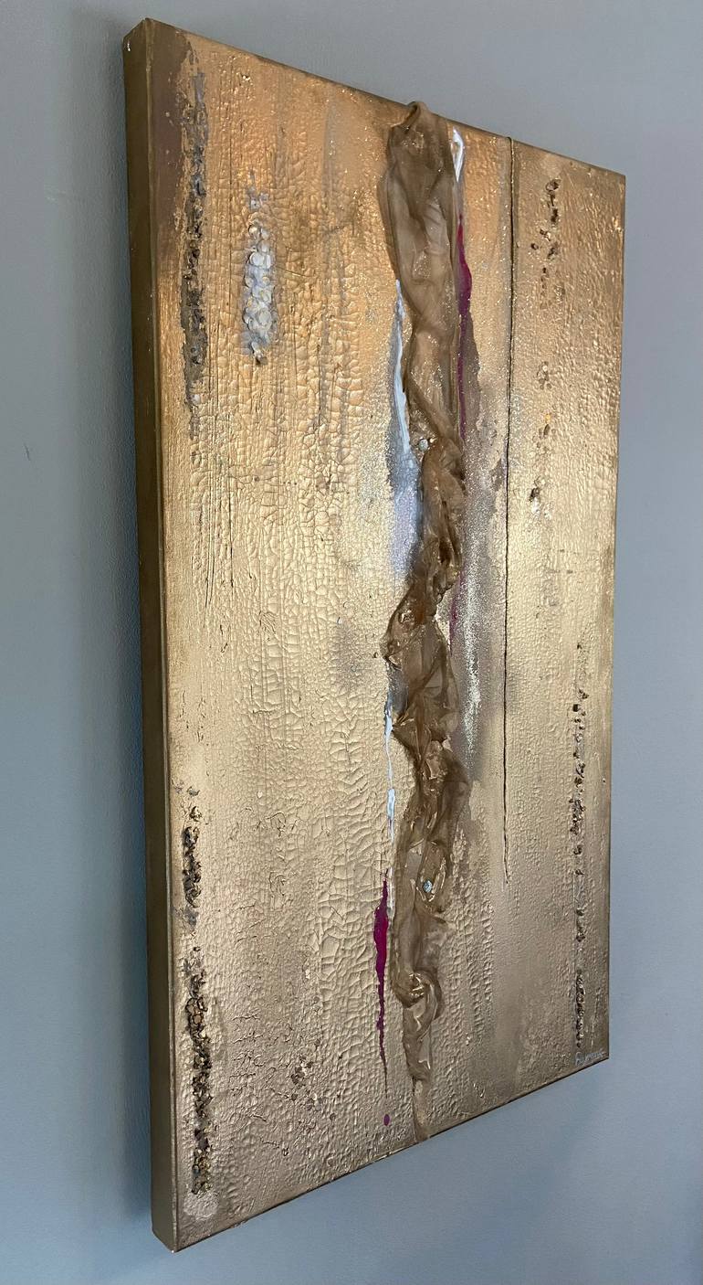 Original Conceptual Abstract Painting by Dyonne Kant