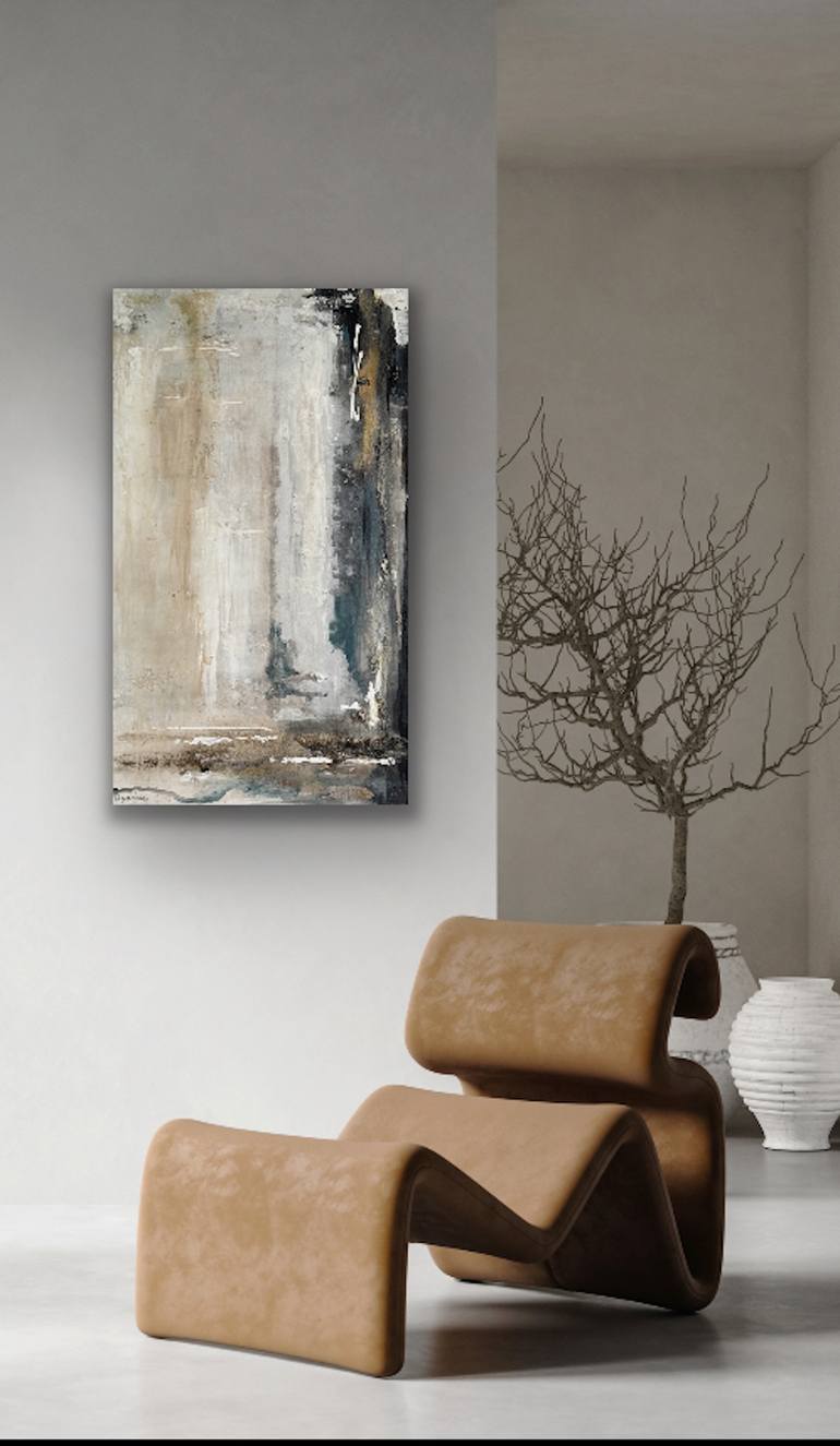 Original Conceptual Abstract Painting by Dyonne Kant