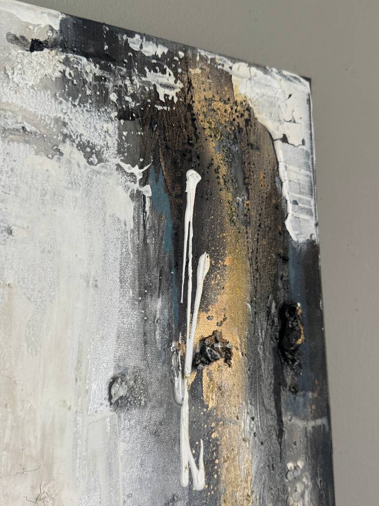 Original Conceptual Abstract Painting by Dyonne Kant