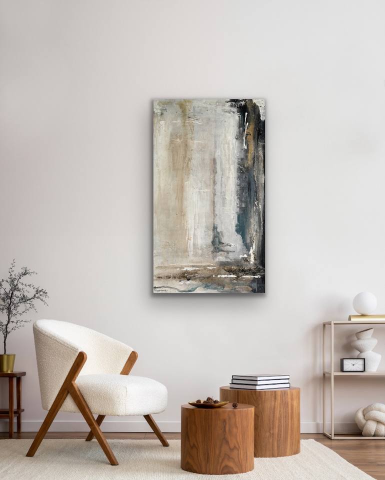 Original Conceptual Abstract Painting by Dyonne Kant