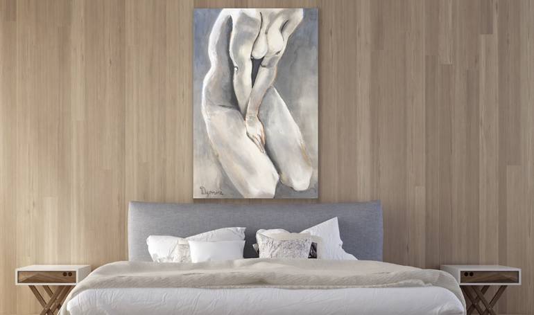 Original Figurative People Painting by dyonne kant