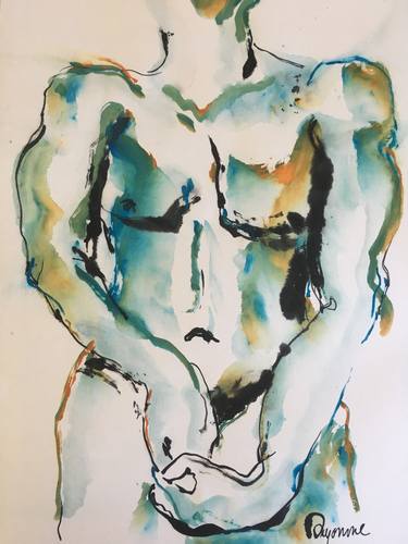 Original Expressionism Nude Paintings by dyonne kant