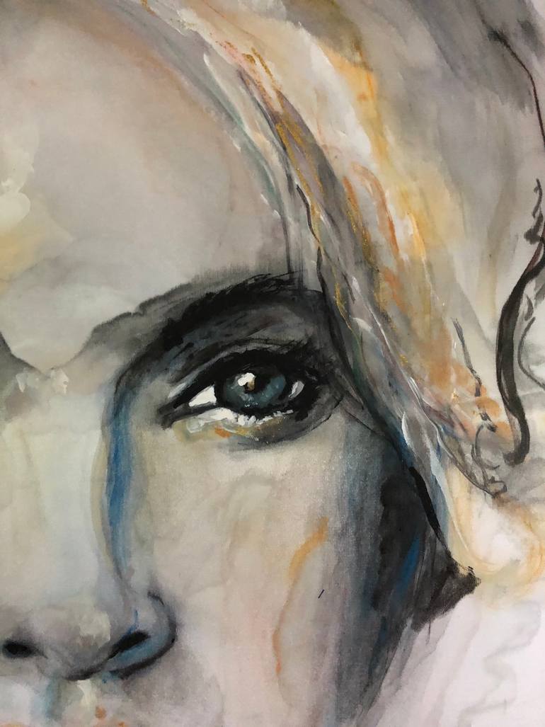 Original Figurative People Painting by Dyonne Kant
