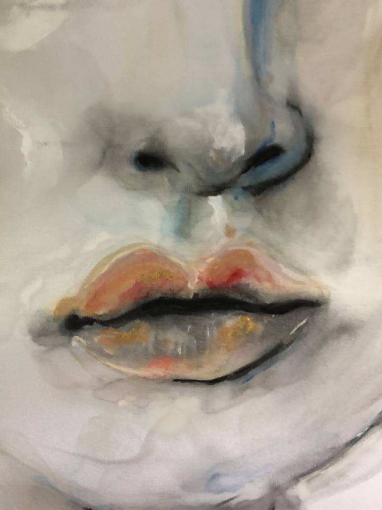 Original Figurative People Painting by Dyonne Kant