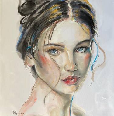 Original Portrait Paintings by dyonne kant