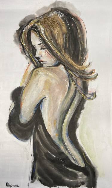 Original Conceptual Nude Paintings by dyonne kant
