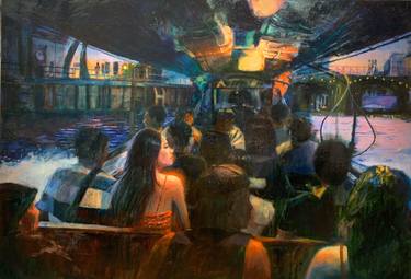 Print of Realism Cities Paintings by Theerapong Kamolpus