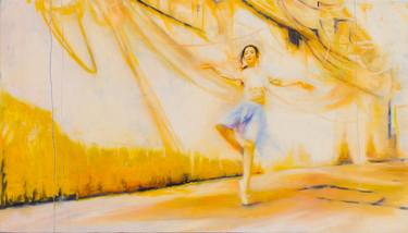 Print of Impressionism Performing Arts Paintings by Theerapong Kamolpus