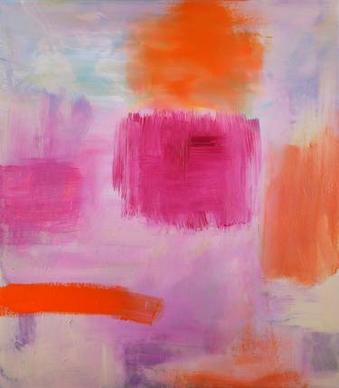 Original Abstract Expressionism Abstract Painting by Rotaru Dragos