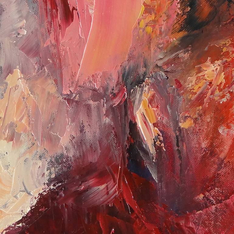 Original Art Deco Abstract Painting by Rotaru Dragos