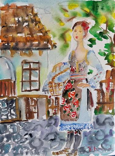 Original Women Paintings by Tatjana Karabasevic