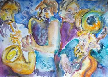 Print of Music Paintings by Tatjana Karabasevic