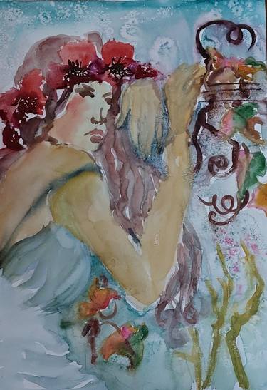 Original Women Paintings by Tatjana Karabasevic