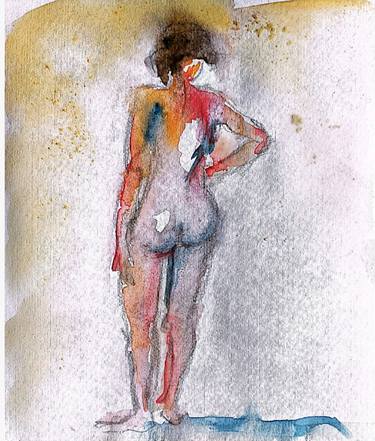 Original Expressionism Nude Paintings by Tatjana Karabasevic