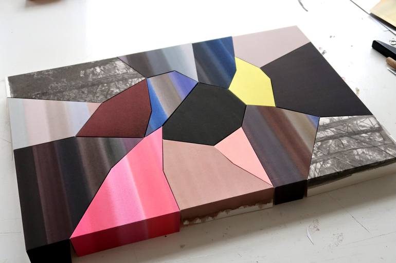 Original Figurative Abstract Painting by Marc Bowditch