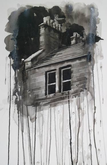 Original Architecture Paintings by Adam Brewster