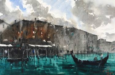 Original Impressionism Cities Paintings by Gonzalo Cid