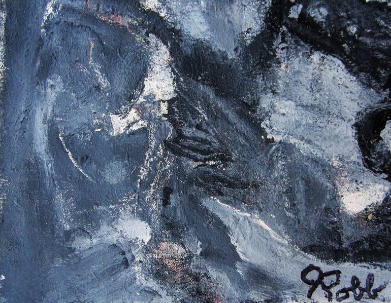 Original Abstract Expressionism Abstract Painting by James Robb