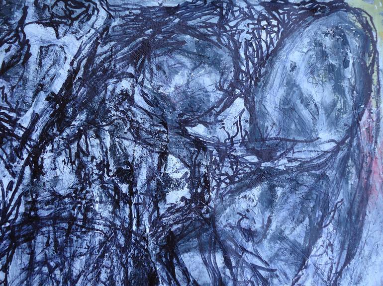 Original Abstract Expressionism Abstract Painting by James Robb