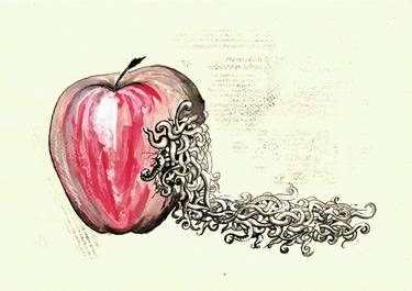 Print of Surrealism Food Drawings by Agnieszka E Filipow