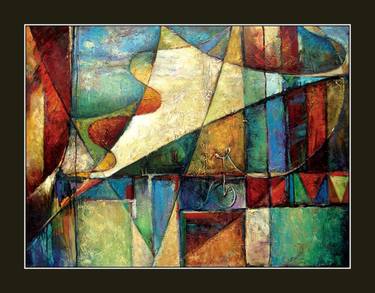 Original Fine Art Abstract Paintings by Grant Avakyan