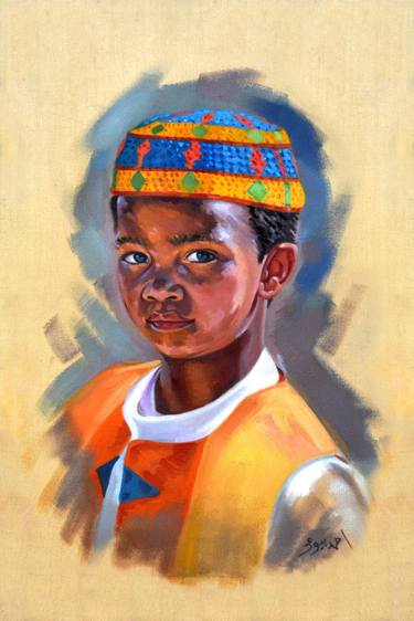 Print of Children Paintings by Ahmed Bayomi