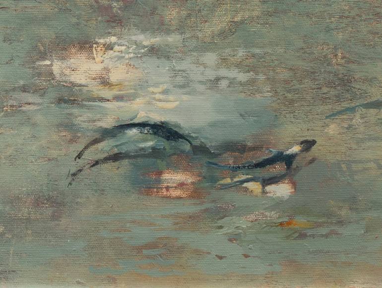 Original Fish Painting by Ilona Kosobuko
