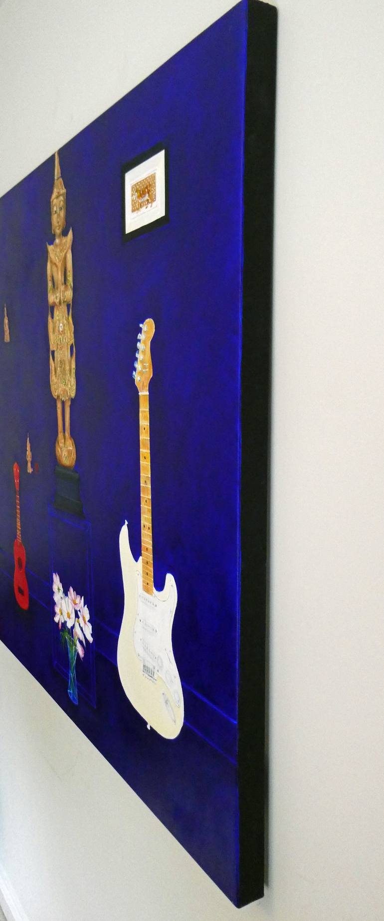 Original Abstract Expressionism Home Painting by John Wright