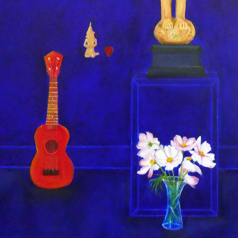 Original Abstract Expressionism Home Painting by John Wright