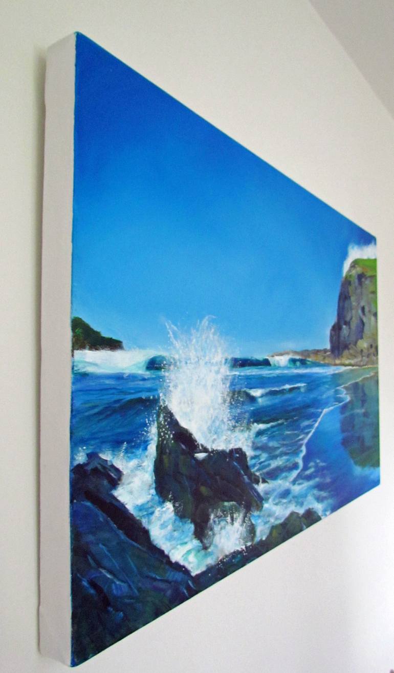 Original Realism Seascape Painting by John Wright