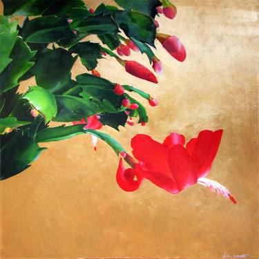Original Fine Art Floral Paintings by John Wright