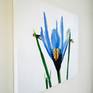 One of the first flowers of spring, this small Iris punches above it's weight.
Box Canvas ready to hang.