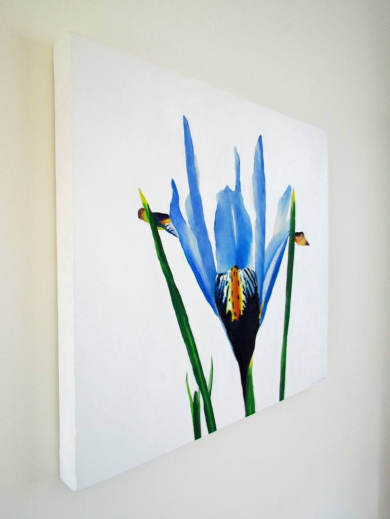 Original Modern Floral Painting by John Wright