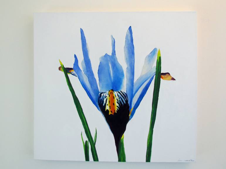 Original Modern Floral Painting by John Wright