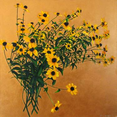 Original Modern Floral Paintings by John Wright