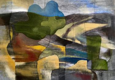 Print of Abstract Landscape Paintings by Stefan Kretschy